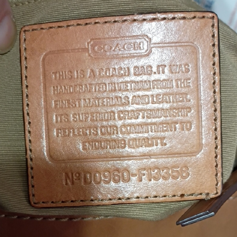 Coach Brown Leather Women's Bag